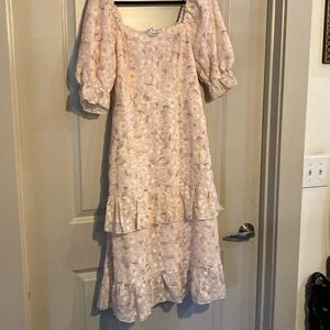 Mame tea lenth dress new